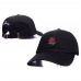 The Hundreds Dad Hat Flower Rose Embroidered Curved Brim Baseball Cap Visor Hat  eb-34572938